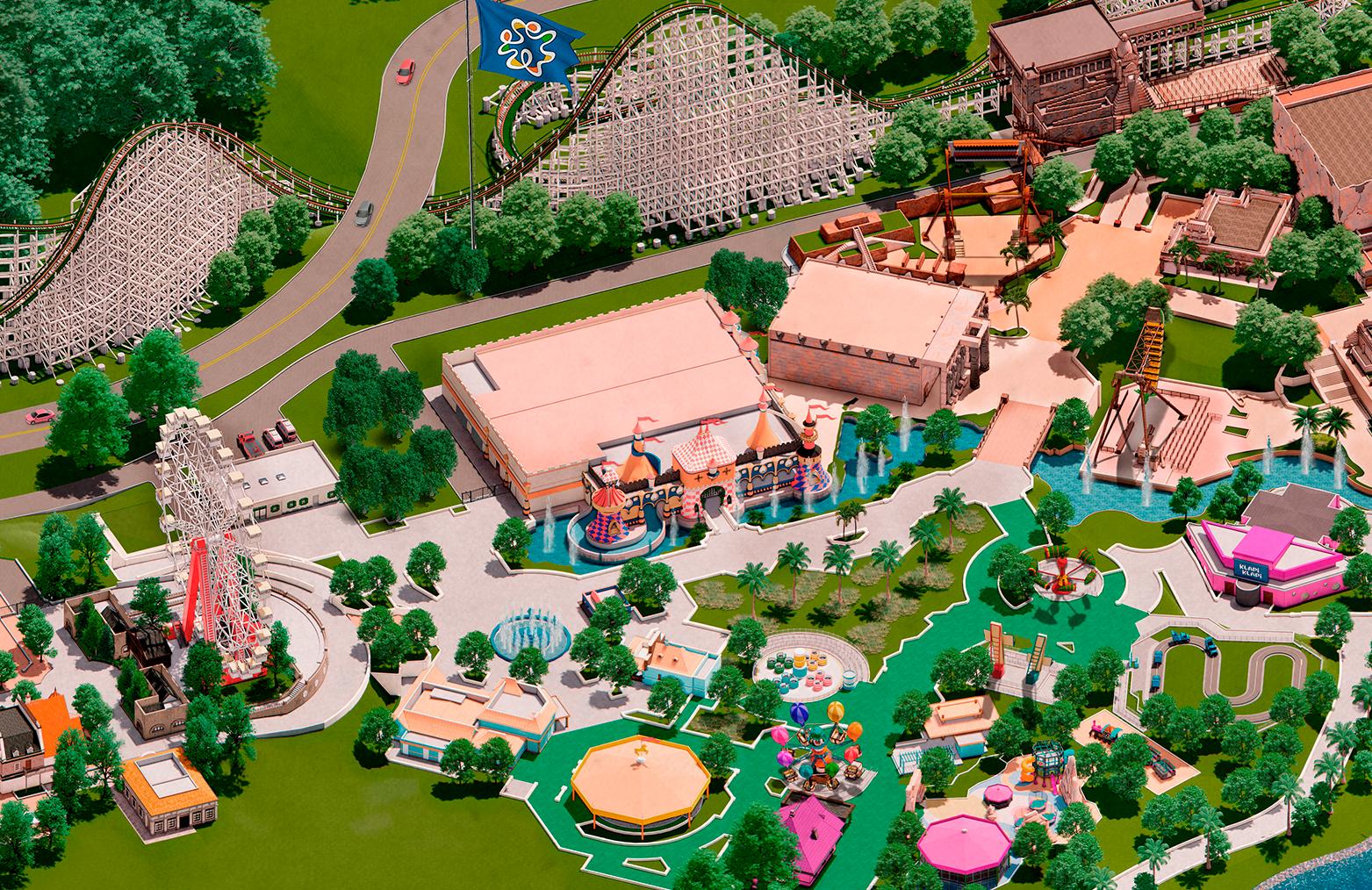 Karta di Hopi Hari - Faça download do mapa da diversão e planeje sua visita! 